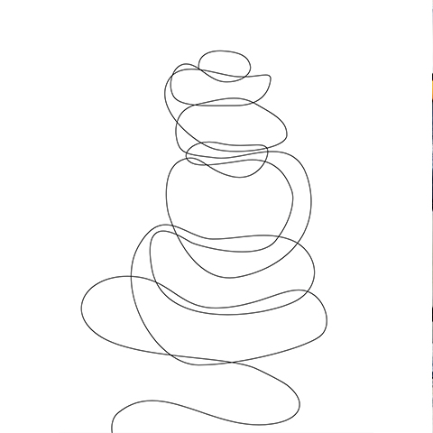 Steenman lijntekening